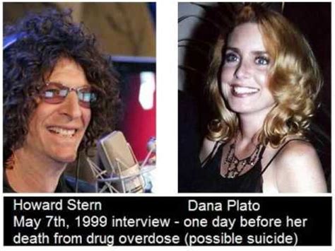 dana.plato howard stern|HOWARD STERN Reacts to DANA PLATOS Death After Her ...